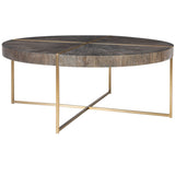 Taja Coffee Table, Light Gray-Furniture - Accent Tables-High Fashion Home