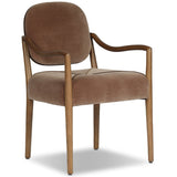 Auden Dining Arm Chair, Monte Mushroom, Set of 2 by Four Hands