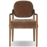 Auden Dining Arm Chair, Monte Mushroom, Set of 2 by Four Hands