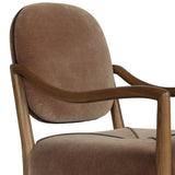 Auden Dining Arm Chair, Monte Mushroom, Set of 2 by Four Hands