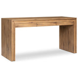 Chalmers Writing Desk, Weathered Oak Veneer by Four Hands — PRM_1