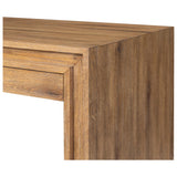 Chalmers Writing Desk, Weathered Oak Veneer by Four Hands — DET_1