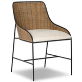 Elson Dining Chair, Savile Flax, Set of 2 by Four Hands