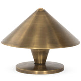 Nyra Cordless Table Lamp, Antique Brass by Four Hands