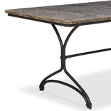 Nyssa Dining Table, Warm Grey by Four Hands