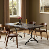 Nyssa Dining Table, Warm Grey by Four Hands
