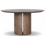 Ranta Dining Table, Stained Saddle Brown Mindi Veneer by Four Hands — SID_1