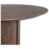 Ranta Dining Table, Stained Saddle Brown Mindi Veneer by Four Hands — DET_1