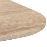 Christopher Coffee Table, Taupe Travertine by Four Hands