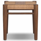 Rothler Outdoor Accent Stool, Textured Sand by Four Hands