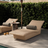 Quinta Outdoor Chaise, Antique Dune by Four Hands