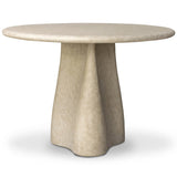 Rosso Outdoor Dining Table, Weathered Natural by Four Hands