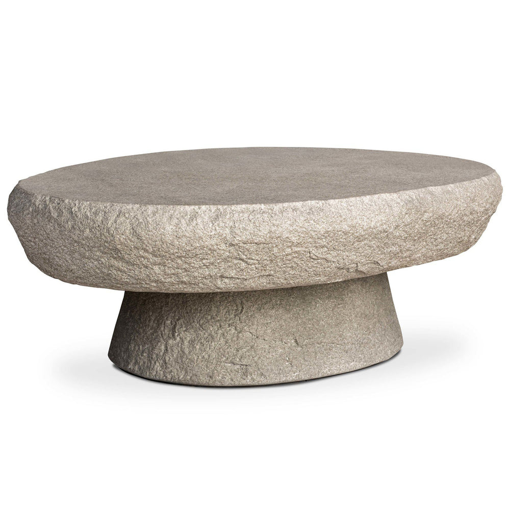 Magnus Outdoor Coffee Table, Natural  by Four Hands
