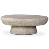 Magnus Outdoor Coffee Table, Natural  by Four Hands