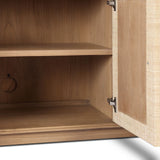 Meyer Media Console, Natural Fleck by Four Hands