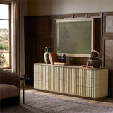 Meyer Media Console, Natural Fleck by Four Hands