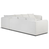Anissa 3 Piece Corner Sectional, Nomad Snow by Four Hands