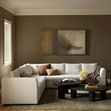 Anissa 3 Piece Corner Sectional, Nomad Snow by Four Hands