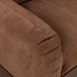Voller 96" Leather Sofa, Nubuck Tobacco by Four Hands