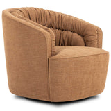 Vivienne Swivel Chair, Laughlin Ochre by Four Hands