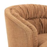Vivienne Swivel Chair, Laughlin Ochre by Four Hands