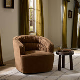 Vivienne Swivel Chair, Laughlin Ochre by Four Hands