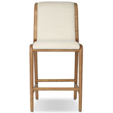 Rafe Stool, Nomad Snow by Four hands