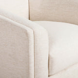 Presley Swivel Chair, Nomad Snow by Four Hands