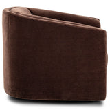 Presley Swivel Chair, Monte Chocolate by Four Hands