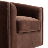Presley Swivel Chair, Monte Chocolate by Four Hands