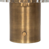 Nomi Cordless Table Lamp, Antique Brass by Four Hands