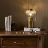 Nomi Cordless Table Lamp, Antique Brass by Four Hands