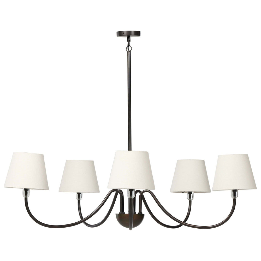 Aurine Chandelier, Dark Bronze Iron by Four Hands — PRM_1