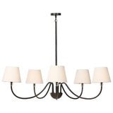 Aurine Chandelier, Dark Bronze Iron by Four Hands — PRM_1