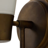 Mavis Sconce, Milk Glass by Four Hands