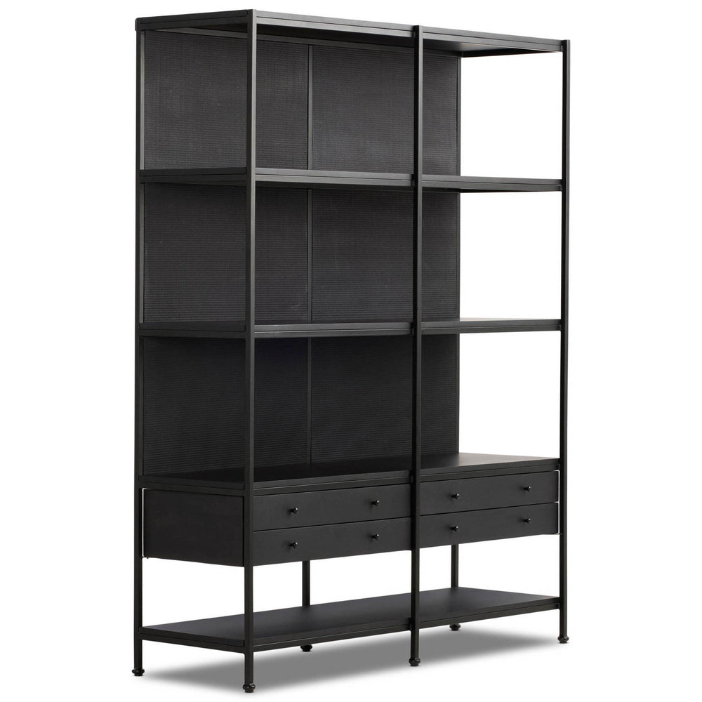 Igor Bookcase, Satin Black by Four Hands