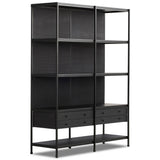 Igor Bookcase, Satin Black by Four Hands