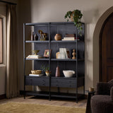 Igor Bookcase, Satin Black by Four Hands