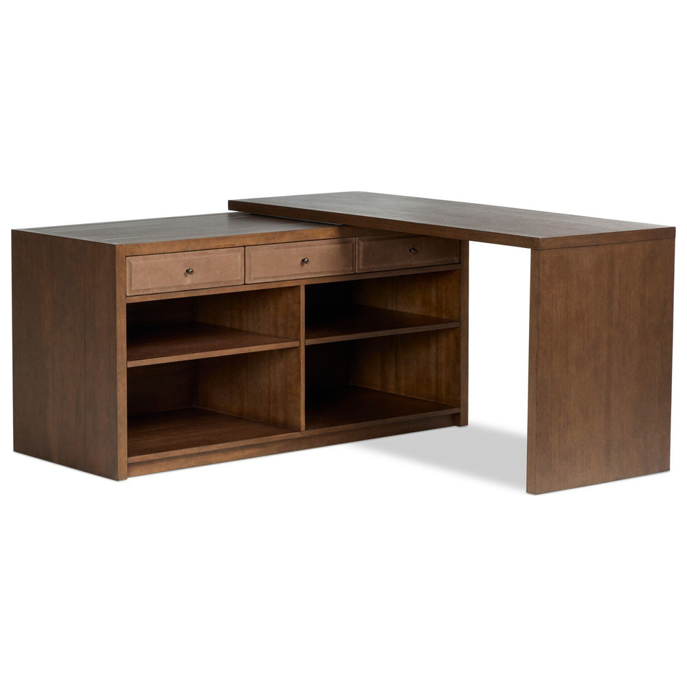 Dunham Desk, Russet Parawood Veneer by Four Hands — PRM_1