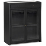 Santiago Bar Cabinet, Smoked Black by Four Hands