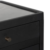 Santiago Bar Cabinet, Smoked Black by Four Hands