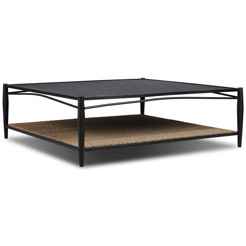 Thalen Coffee Table, Rough Iron by Four Hands