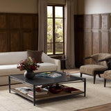 Thalen Coffee Table, Rough Iron by Four Hands