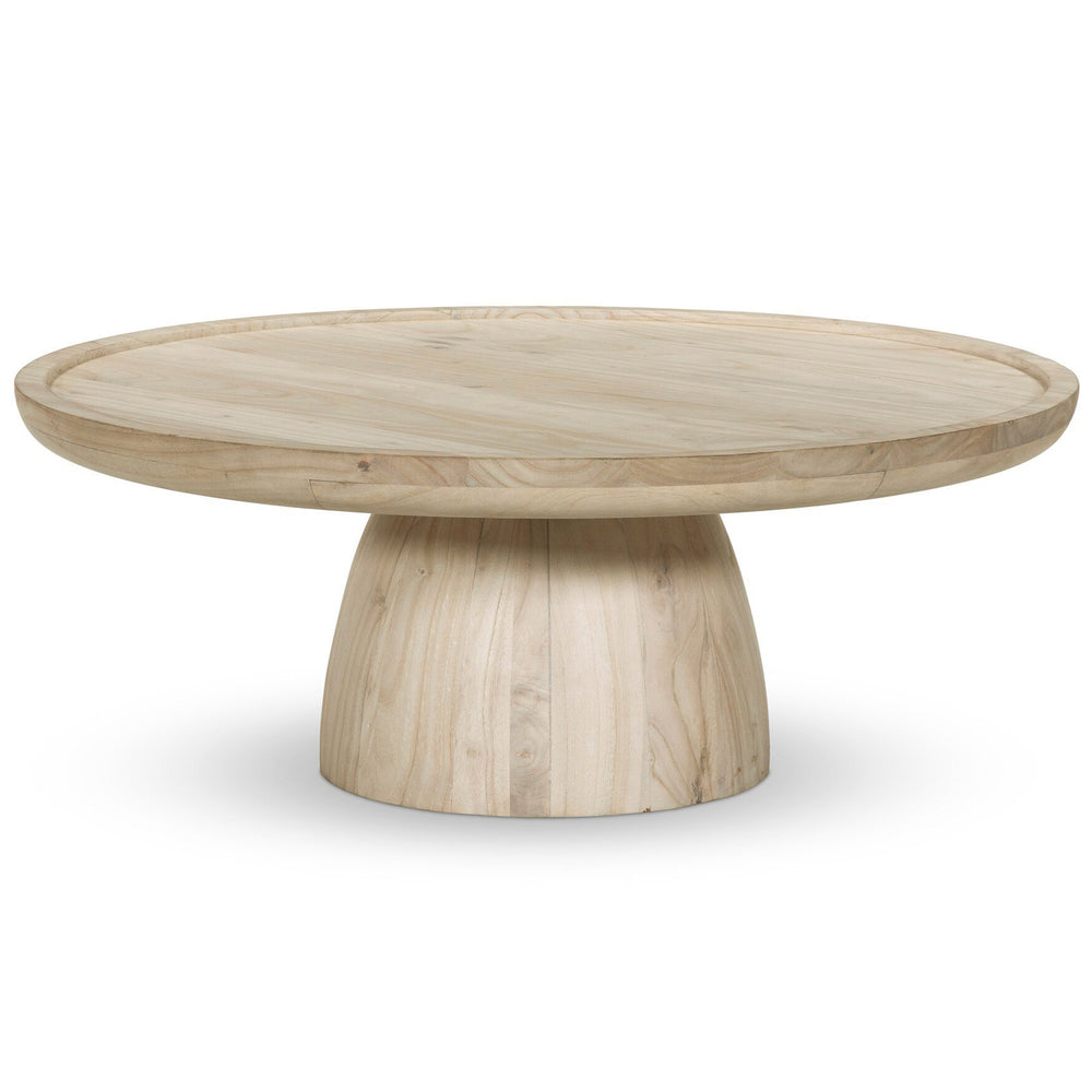 Evara Coffee Table, Natural White by Four Hands