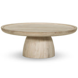 Evara Coffee Table, Natural White by Four Hands