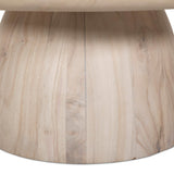 Evara Coffee Table, Natural White by Four Hands