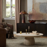 Evara Coffee Table, Natural White by Four Hands