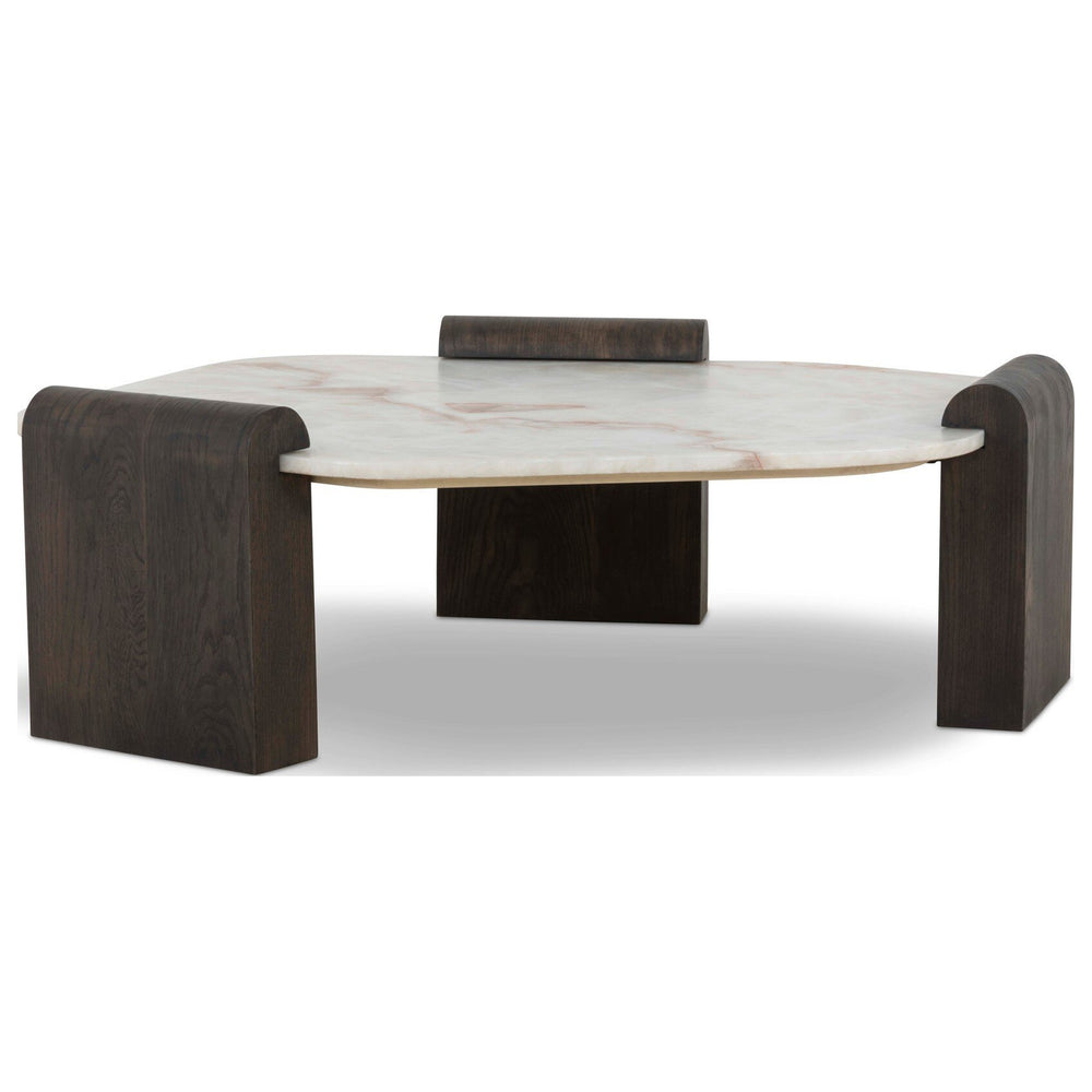 Sylvia Coffee Table, Cream Onyx by Four Hands — PRM_1