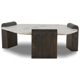 Sylvia Coffee Table, Cream Onyx by Four Hands — FRT_1