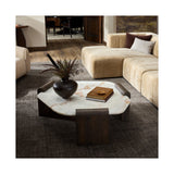 Sylvia Coffee Table, Cream Onyx by Four Hands — ESS_1